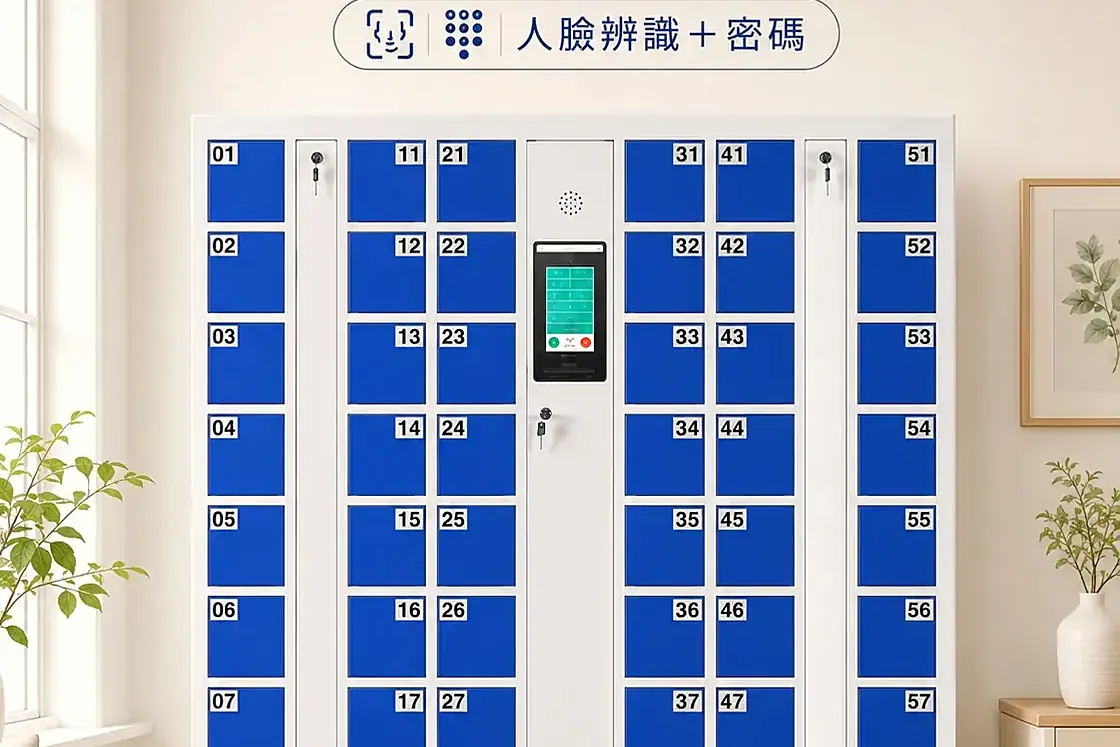 智慧領藥櫃，人臉辨識加密碼開櫃